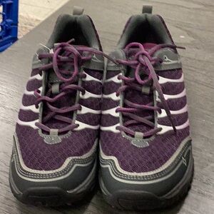 New Eddie Bauer Women's Purple and Gray Athletic Shoes